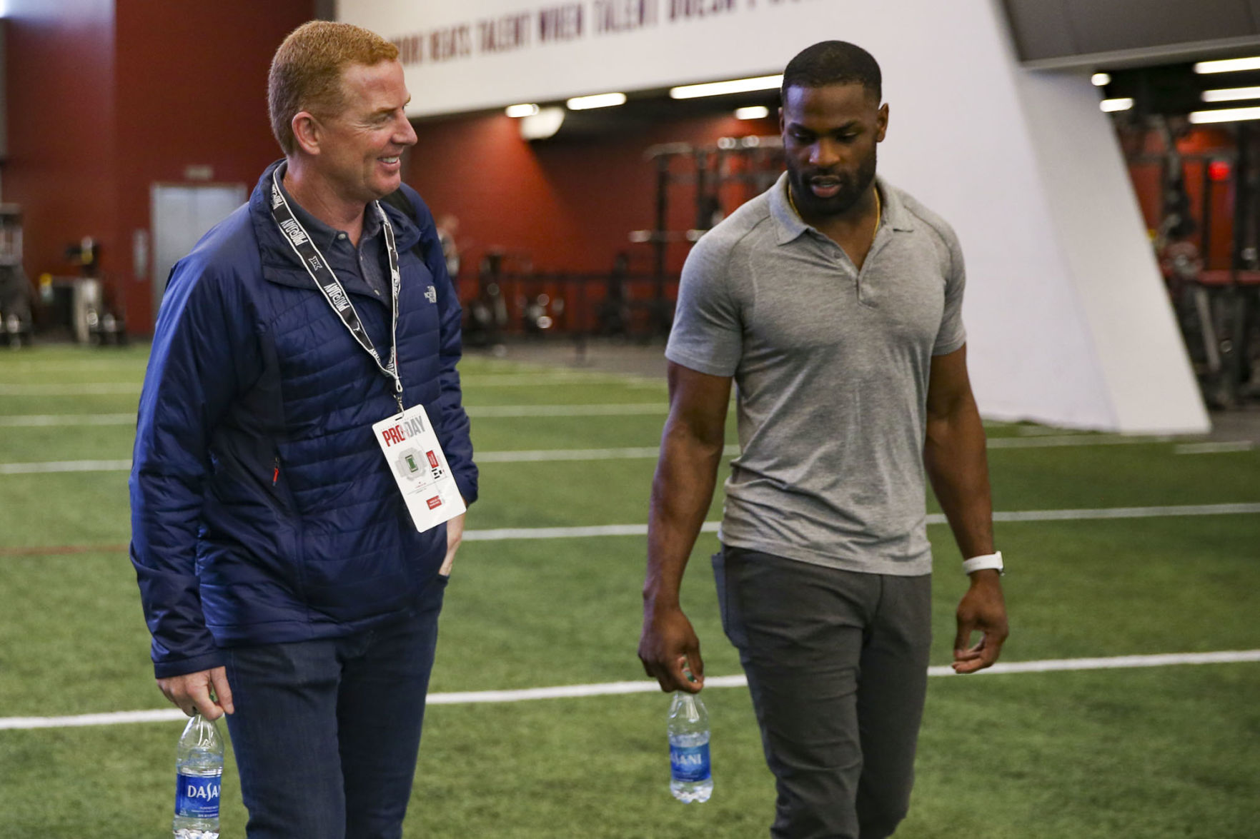 Jason Garrett and Demarco Murray